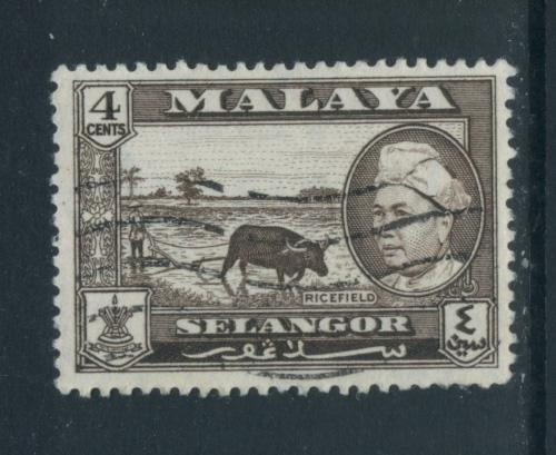 Malaya - Selangor 104  Used (1)