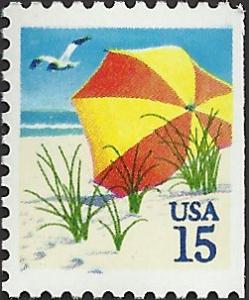 # 2443 MINT NEVER HINGED BEACH UMBRELLA