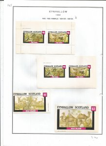 EYNHALLOW -1982 - Animals - Sheets - Mint Light Hinged -Private Issue