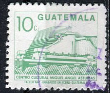 Guatemala; 1987; Sc. # 454;  Used Single Stamp