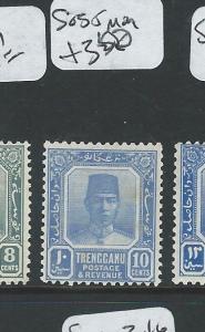 MALAYA TRENGGANU (P0810B) SULTAN 10C  SG 35  MOG