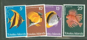 Tokelau  #45-48  Single (Complete Set)