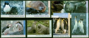 A.A.T 1992 Wildlife Set of 8 SG90-97 V.F MNH (2)