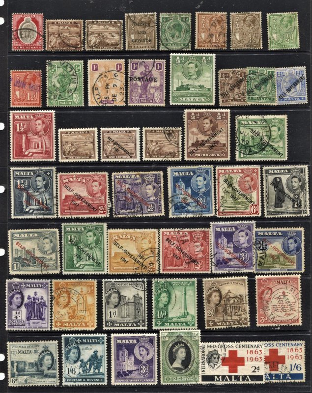 STAMP STATION PERTH Malta #46 Mint / Used Selection - Unchecked