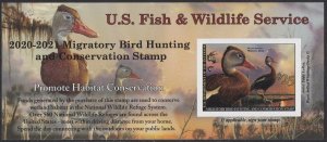 US RW87a Black-bellied Whistling-Ducks $25 souvenir sheet MNH 2020-2021