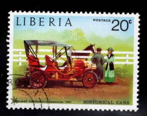 LIBERIA Scott 651 Used car stamp