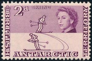 British Antarctic Territory 1963 2d Purple SG4 MH