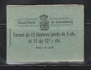 Luxembourg 61, 73 Booklet Not Listed In Scott MNH See Description