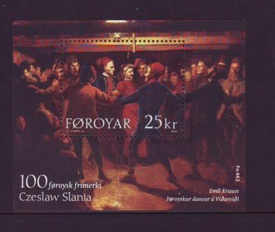 Faroe Islands Sc 438 2003 Slania stamp sheet mint NH