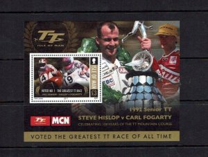 Isle of Man: 2010,  Centenary of the Mountain Course Greatest TT Race, M/Sheet