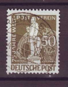 J24895 JLstamps 1949 berlin occupation used #9n38 statue