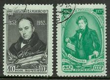 Russia #1635-6 Canceled Set, Zhukovski