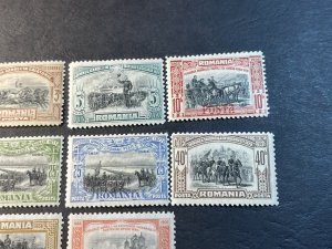 ROMANIA # 176-185--MINT/HINGED---COMPLETE SET---1906