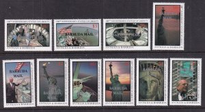 Barbuda 905-914 MNH VF