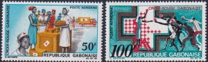 Gabon SC# C68 - C69 fvf/mnh