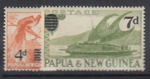 PAPUA NEW GUINEA, Scott 137-138, MNH