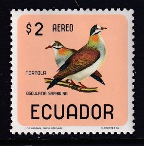 Ecuador C444 Bird MNH VF
