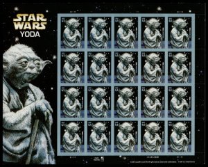 US #4205 YODA Full Sheet, VF mint never hinged, wonderful sheet, SUPER NICE! ...