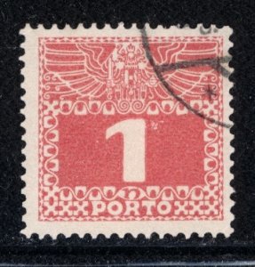 Austria 1910  Scott #J34 used