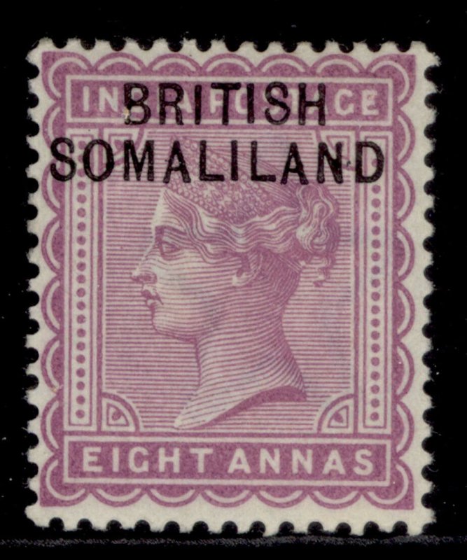 SOMALILAND PROTECTORATE QV SG8, 8a dull mauve, M MINT.