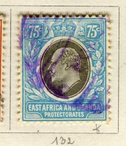 BRITISH KUT; 1907 early Ed VII issue fine used Shade of 75c. value