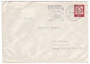 Cover / Postmark Germany 1962 Canoe - Kayak