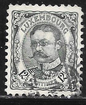 Luxembourg 83: 12.5c Grand Duke William, used, F-VF