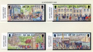 Alderney 1998 Garrison Island Set SGA116/A123 Unmounted Mint