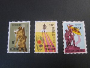 Vietnam 1972 Sc 436-8 set MH