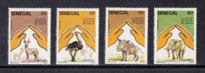 Senegal Scott #715-718 MNH