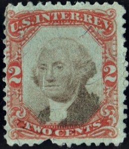 R151 2¢ Third Issue Documentary Stamp (1874) Used