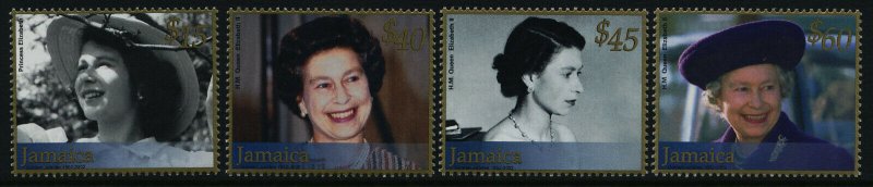 Jamaica 952-5 MNH Queen Elizabeth Golden Jubilee