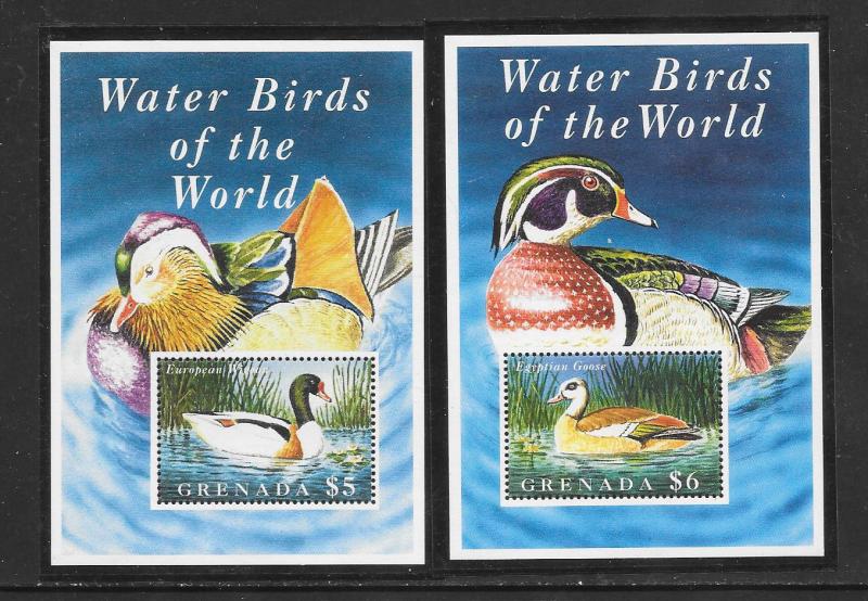 BIRDS - GRENADA #2420-21-DUCKS MNH