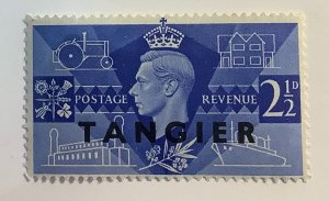 British office in Morocco, TANGIER, 1946  Scott 523 MH - 2.½p,   King George VI