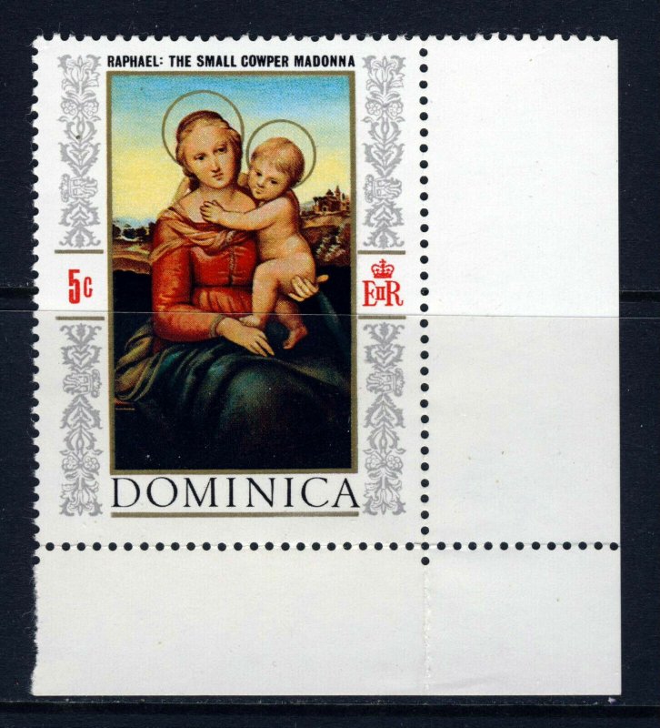 DOMINICA QE II 1968 The Christmas Issue and Mini-Sheet SG 245 MNH