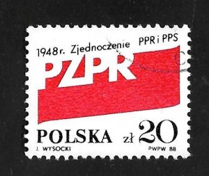 Poland 1988 - U - Scott #2887
