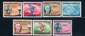 Haiti 462-65;C163-65 MNH set Olympics 1960 (H0045)