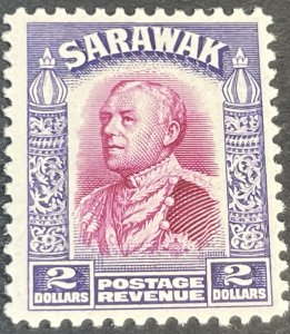 SARAWAK # 130-MINT/HINGED--SINGLE--1934-41