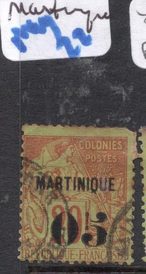 French Martinique Y&T 4 VFU (1dmw)