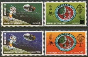 TOGO Sc#788, C162-4 1971 Soyuz 11 Memorial Complete Mint OG NH
