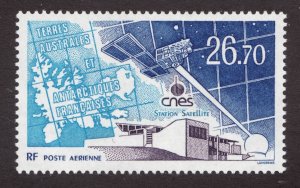 1994 France Antarctic Airmail #C130 Station Satellite 26.70F - MNH - cv $12