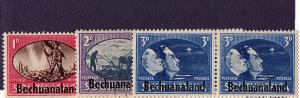 BECHUANALAND PT 1946 Scott 137-39 Cmplt unused pairs - scv $2.05 less 30%+$1.40