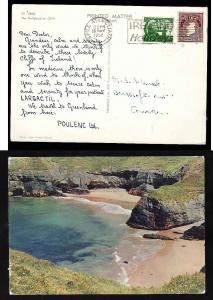  #8209 - 1958 Dear Doctor PPC to Canada-Largactil drug adver