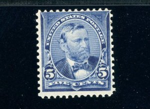 USAstamps Unused FVF US 1898 Grant Scott 281 OG MNH 