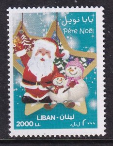 Lebanon 702 Christmas MNH VF