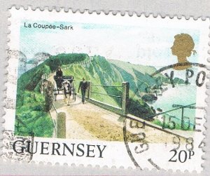 Guernsey 297 Used La Coupee Sark 1 1984 (BP61709)