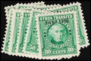 U.S. REV. DATED GREENS RD313-22  Mint (ID # 114519)