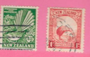 New Zealand #185-186   (MNH)  CV $2.00