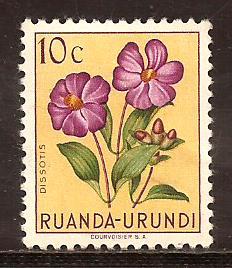 Ruanda - Urundi  #  114  Mint