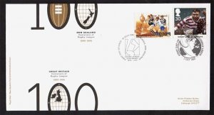 New Zealand 1995 Rubyleague 100 year GB FDC